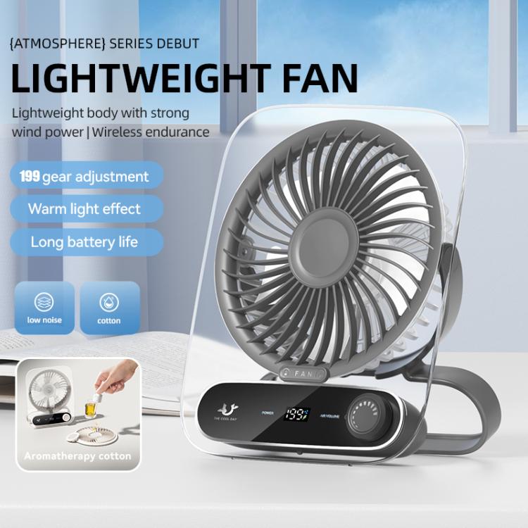 Ventilator de Perete cu 199 de Viteze și Aromoterapie pentru Birou 2