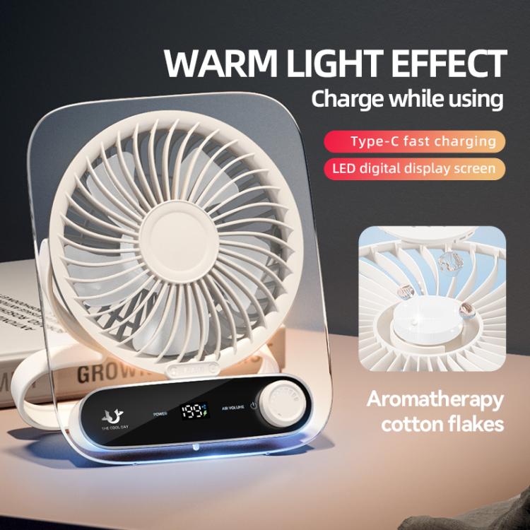 Ventilator de Perete cu 199 de Viteze și Aromoterapie pentru Birou 5