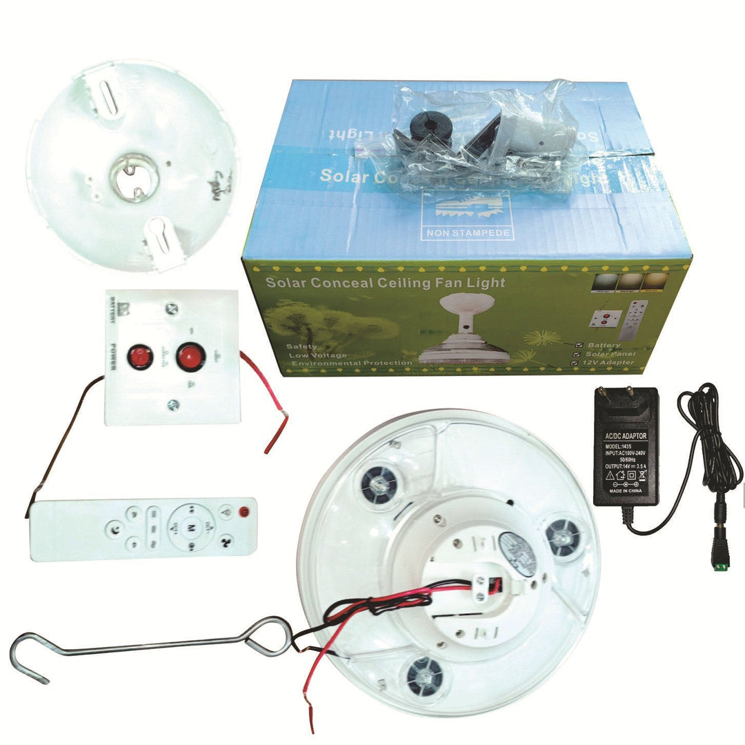Ventilator de Tavan Modern cu Telecomandă și Iluminare LED 3