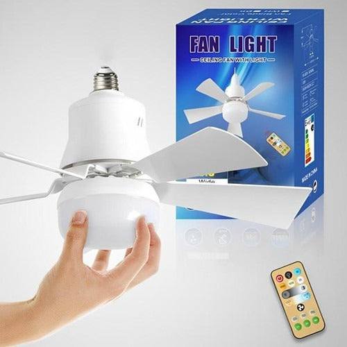 Ventilator de Tavan cu Iluminare LED și Telecomandă, Design Modern pentru Interior 9