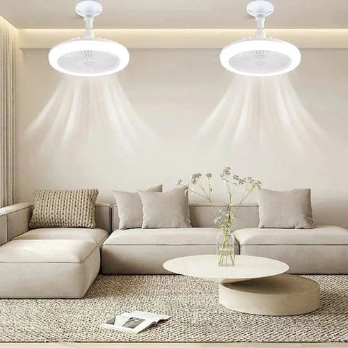 Ventilator de Tavan cu LED și Telecomandă, Design Modern pentru Interior 6