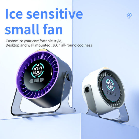 Ventilator de birou și perete cu control inteligent pentru femei 2