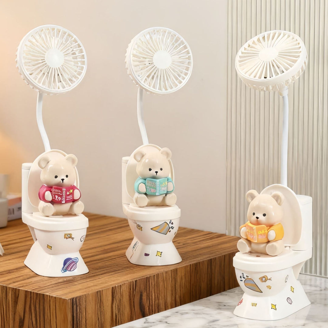 Ventilator de birou creativ unisex cu design jucăuș 4