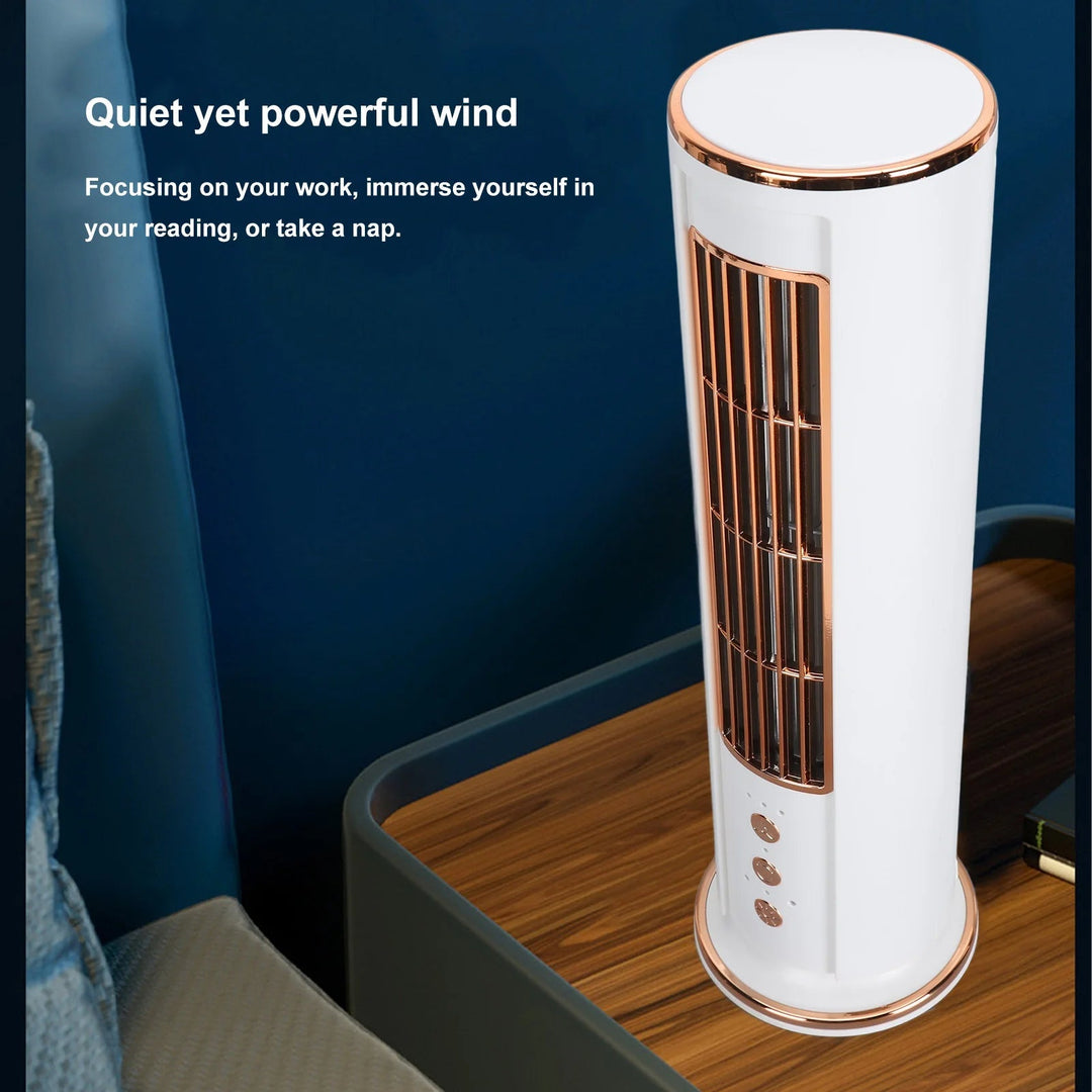 Ventilator de birou cu telecomandă și design fără lame 2