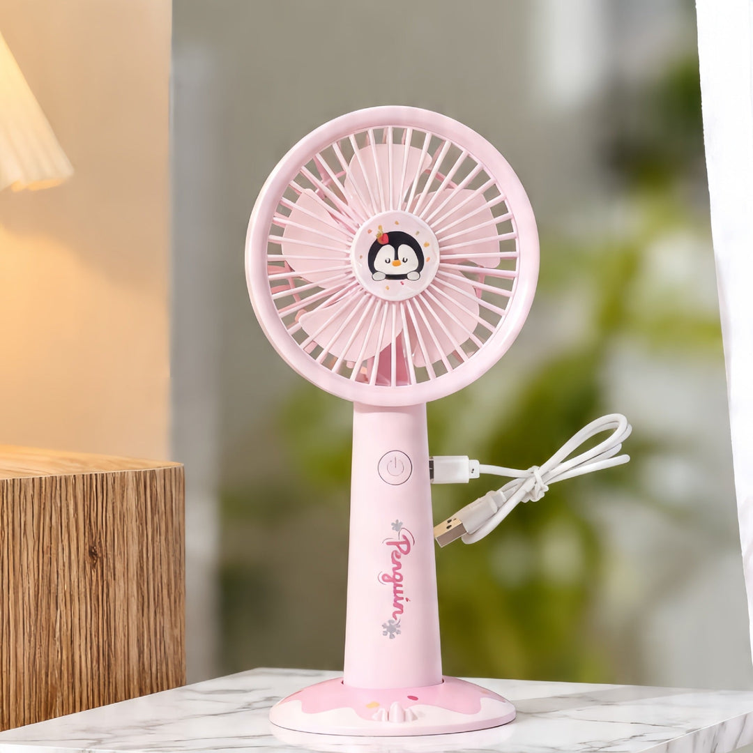 Ventilator de birou portabil USB pentru femei 4