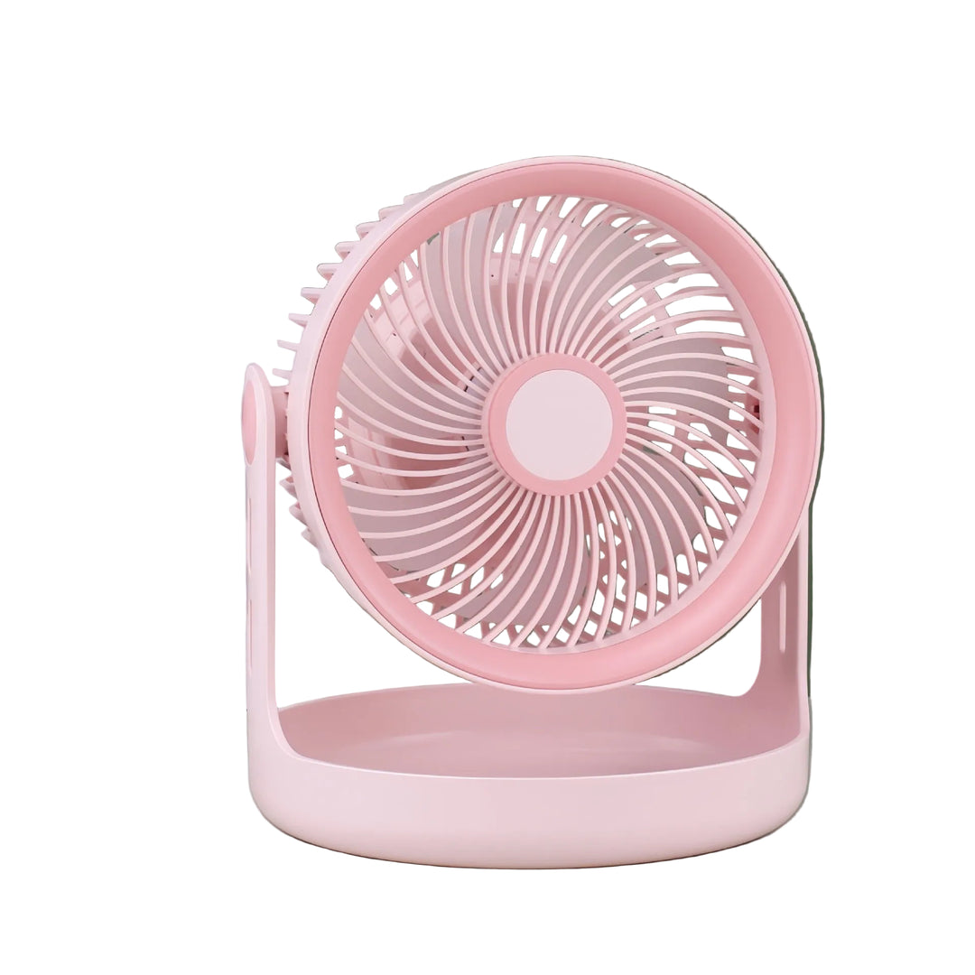Ventilator de masă cu cap reglabil și funcționare silențioasă 0