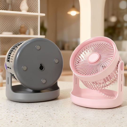 Ventilator de masă cu cap reglabil și funcționare silențioasă 2