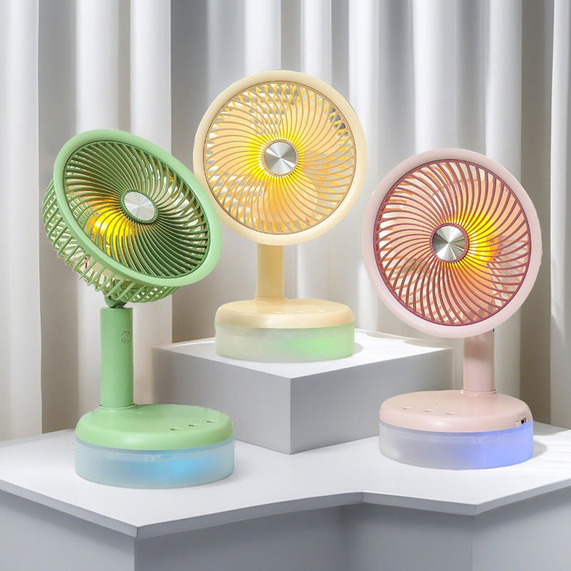 Ventilator de masă portabil cu design modern 1
