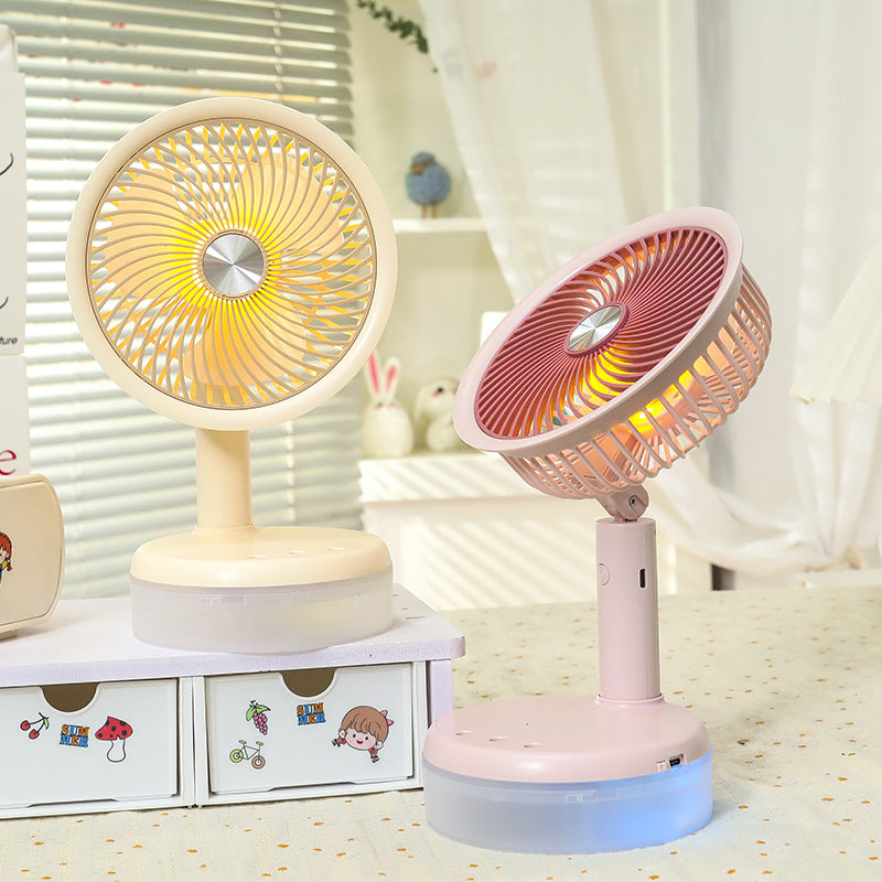 Ventilator de masă portabil cu design modern 2