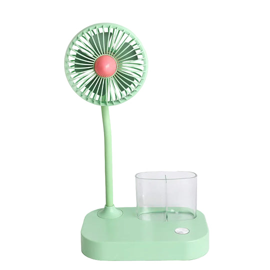 Ventilator de masă portabil cu pulverizator de apă 0