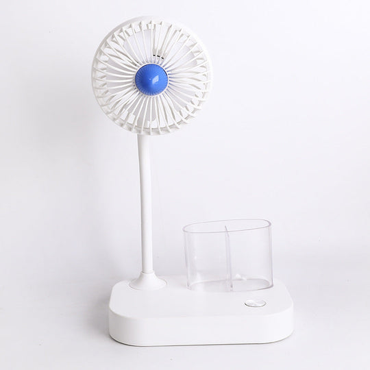 Ventilator de masă portabil cu pulverizator de apă 1