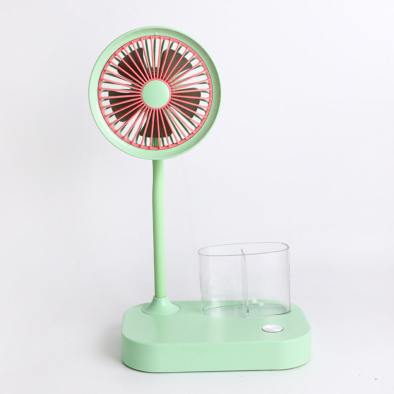 Ventilator de masă portabil cu pulverizator de apă 2