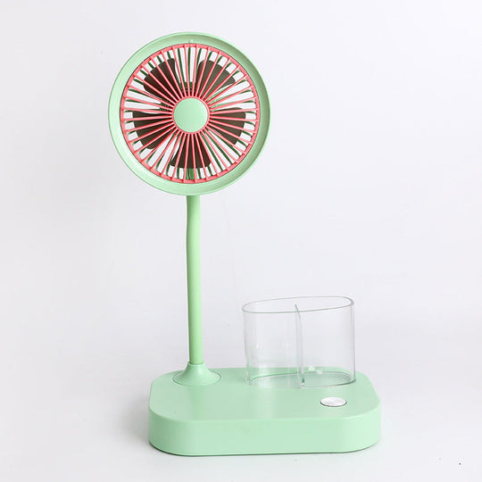 Ventilator de masă portabil cu pulverizator de apă 2
