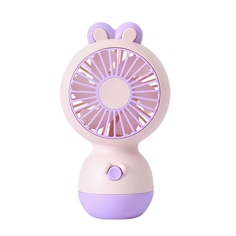 Ventilator de masă unisex compact cu design figurat și motor silențios USB 28