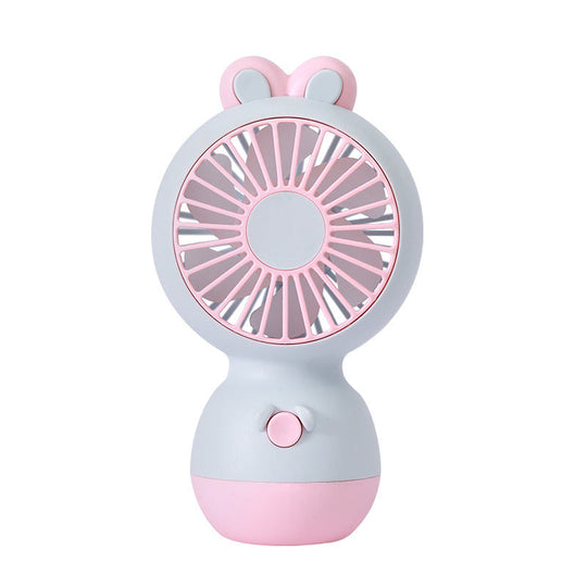 Ventilator de masă unisex compact cu design figurat și motor silențios USB 7