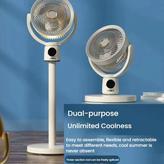 Ventilator de podea cu telecomandă și temporizator 1