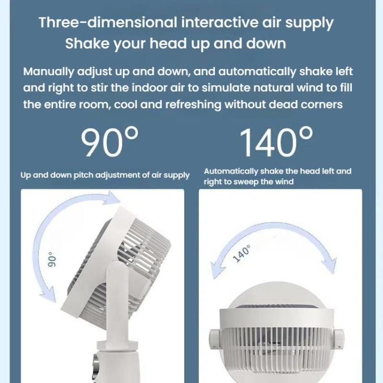 Ventilator de podea cu telecomandă și temporizator 4