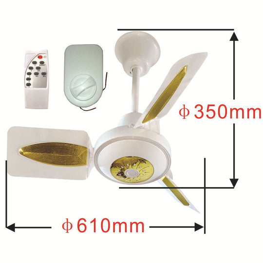 Ventilator de tavan modern cu telecomandă pentru bărbați și femei 2