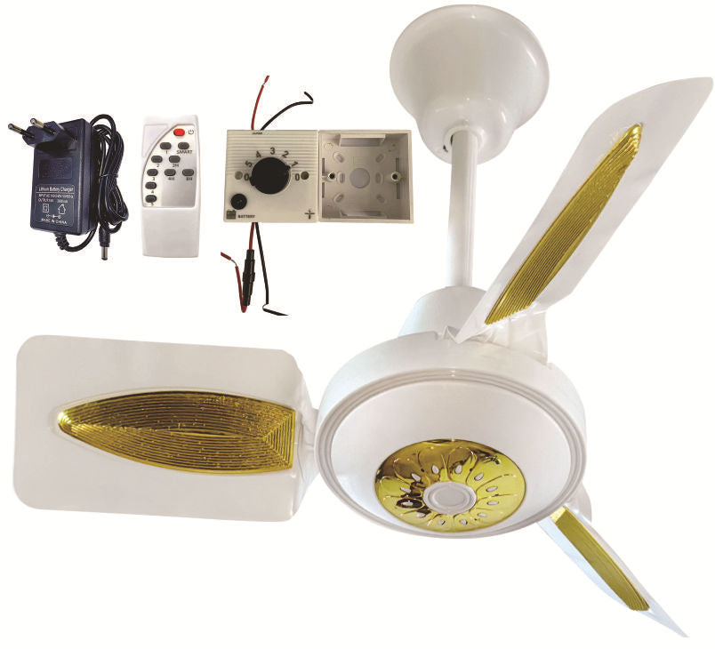 Ventilator de tavan pentru femei cu iluminare LED modernă 0