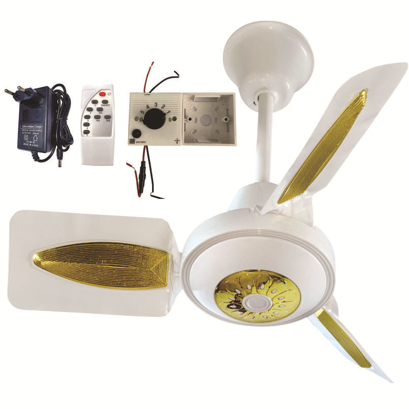 Ventilator de tavan pentru femei cu iluminare LED modernă 5