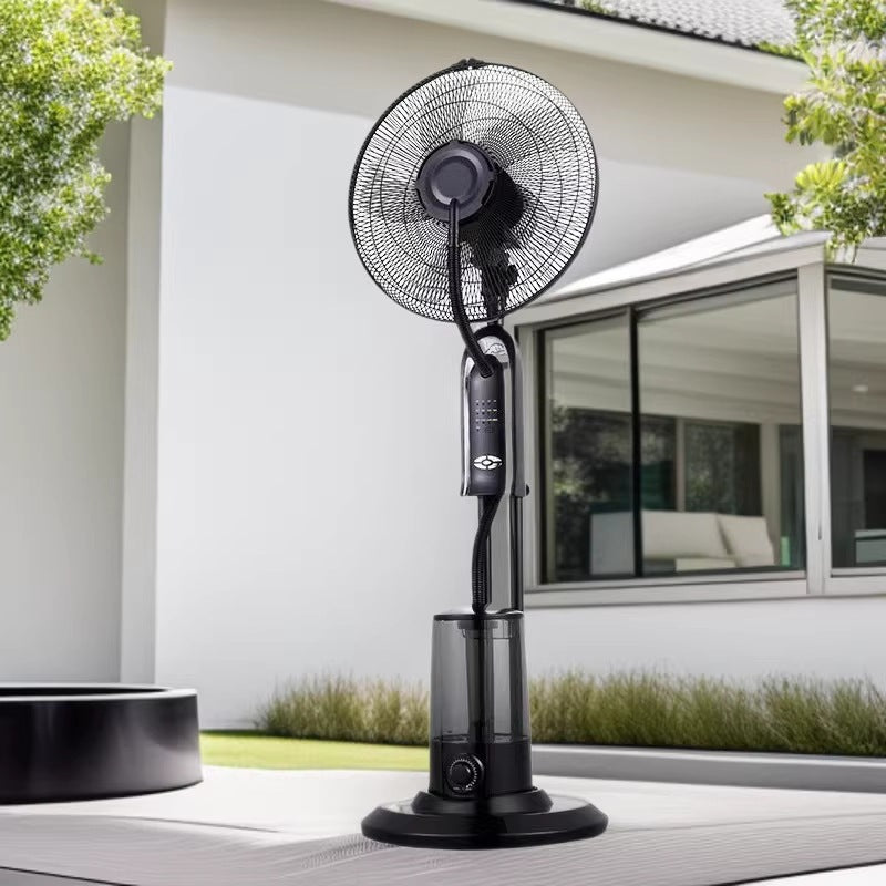Ventilator pe picior unisex cu funcție de aburire și control ajustabil 1