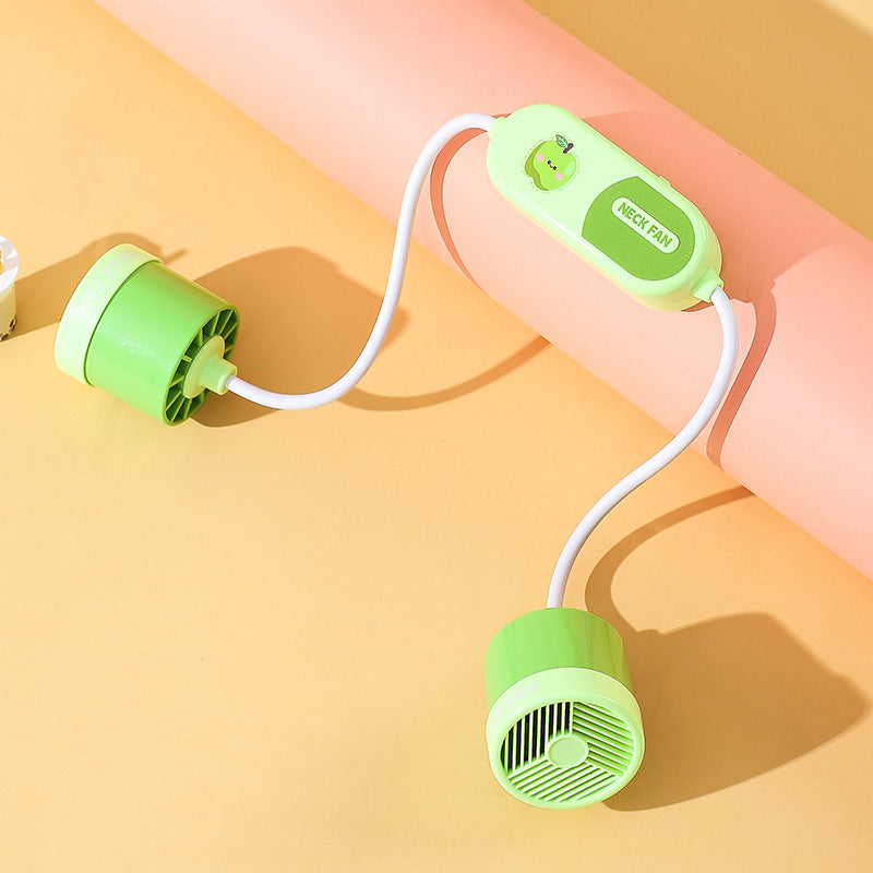 Ventilator pentru gât portabil cu design ergonomic pentru bărbați și femei 10