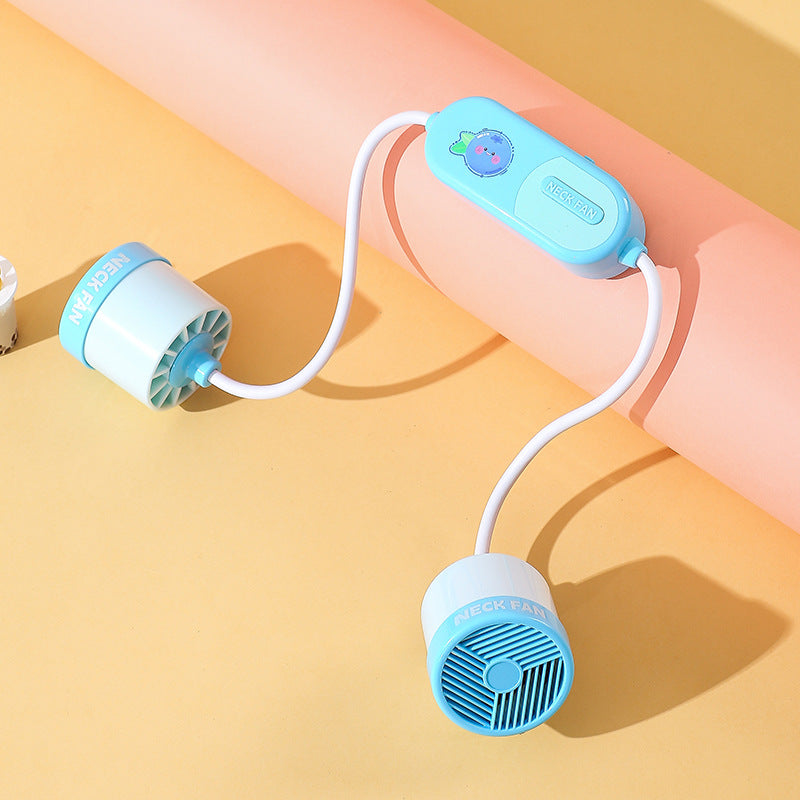 Ventilator pentru gât portabil cu design ergonomic pentru bărbați și femei 6