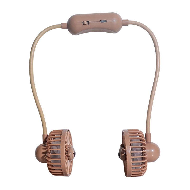 Ventilator pentru gât portabil unisex flexibil 5