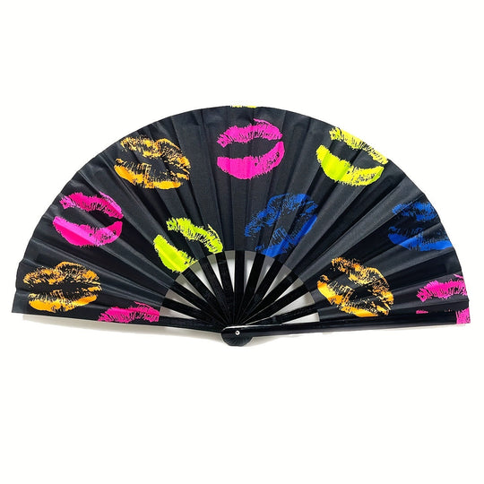 Ventilator pliabil pentru femei cu modele colorate 4
