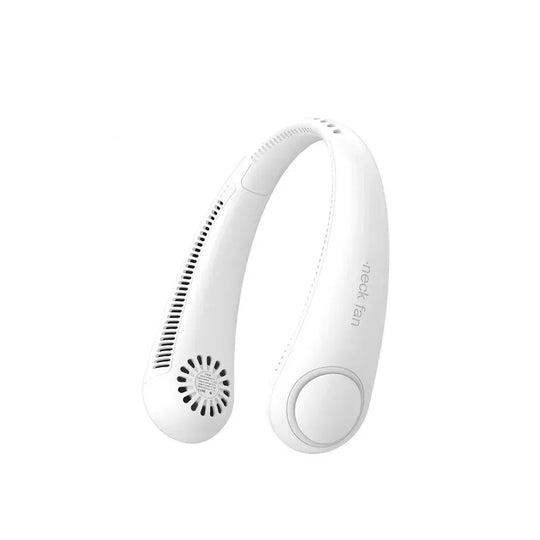 Ventilator portabil de gât cu afișaj digital LED și baterie reîncărcabilă USB 7