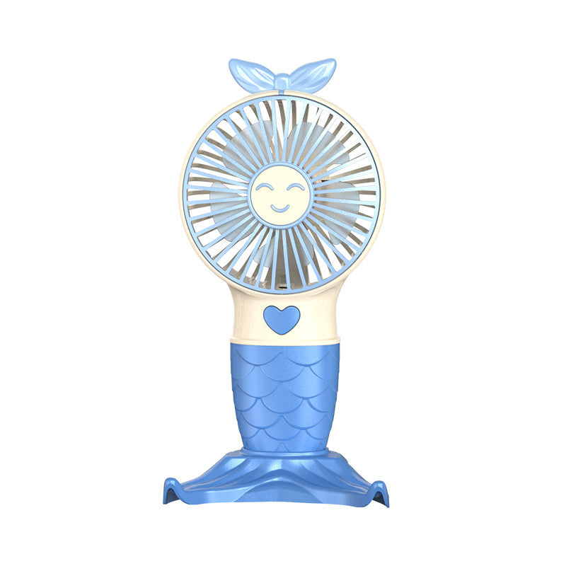 Ventilator portabil de mână cu design tematic sirene 0