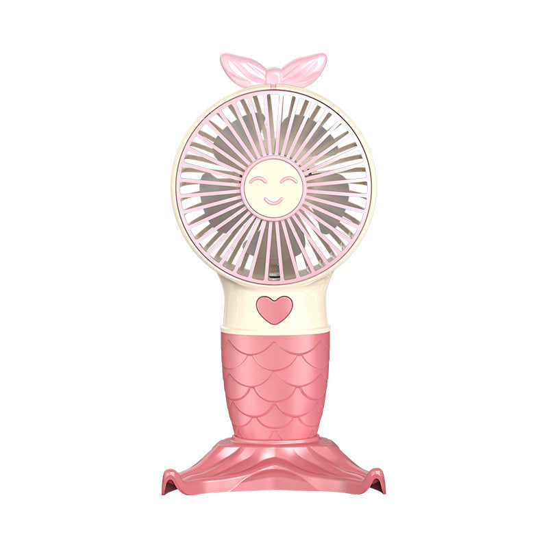 Ventilator portabil de mână cu design tematic sirene 2