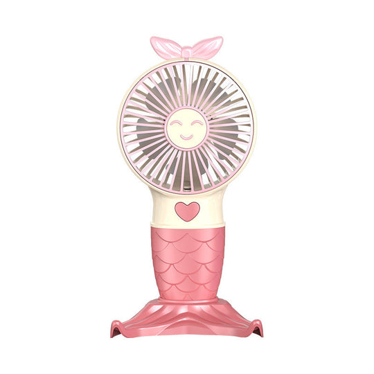 Ventilator portabil de mână cu design tematic sirene 2