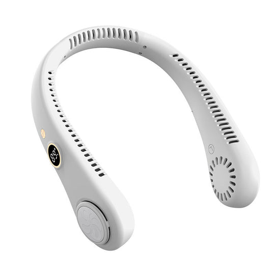 Ventilator portabil unisex cu afișaj temperatură și design ergonomic 1