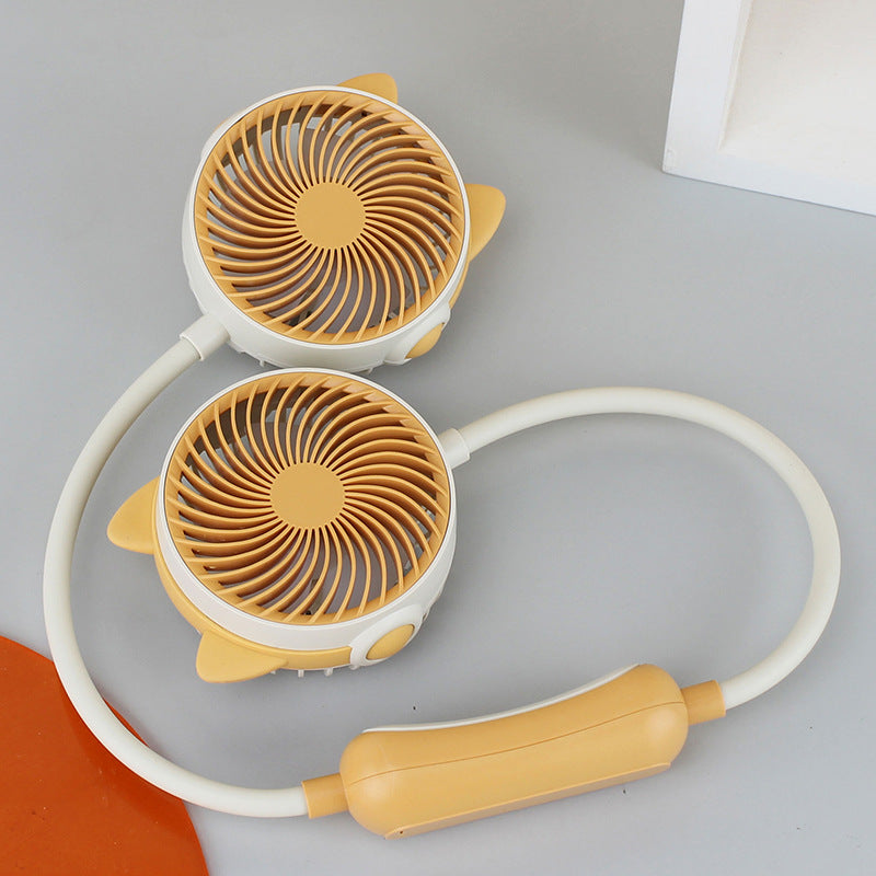 Ventilator portabil unisex cu design flexibil pentru gât 11