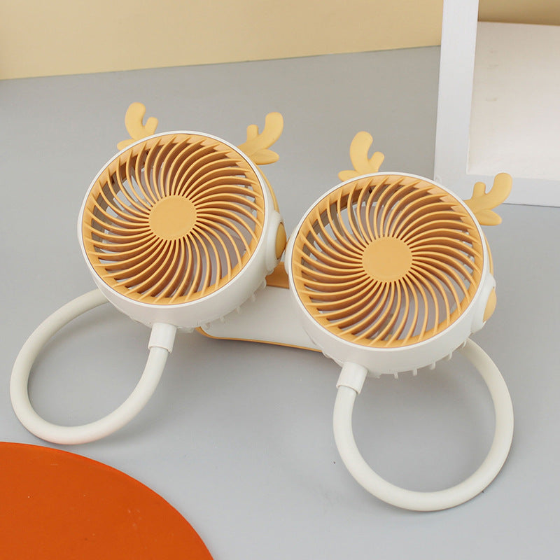 Ventilator portabil unisex cu design flexibil pentru gât 19