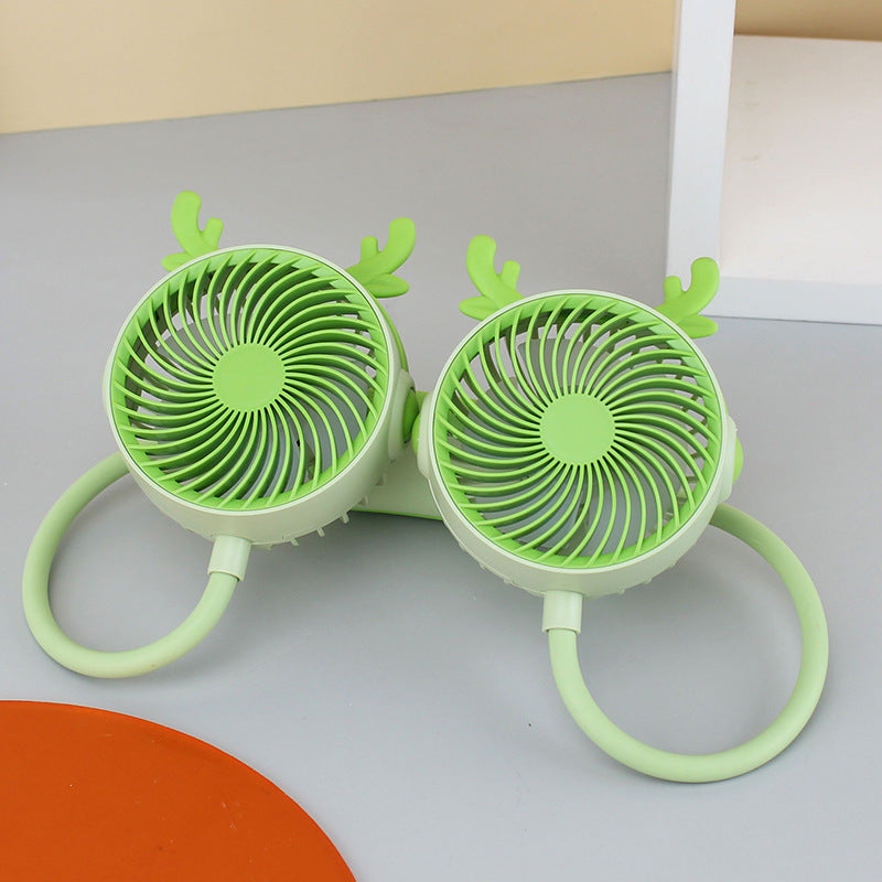 Ventilator portabil unisex cu design flexibil pentru gât 3