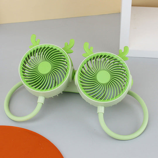 Ventilator portabil unisex cu design flexibil pentru gât 3