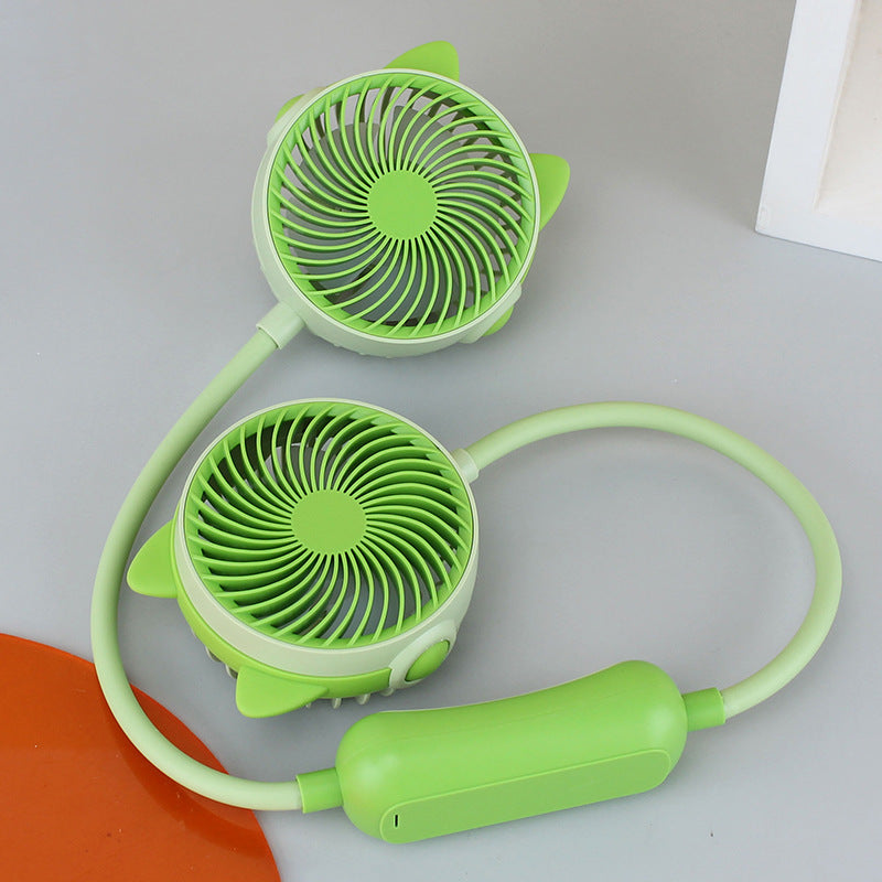 Ventilator portabil unisex cu design flexibil pentru gât 8