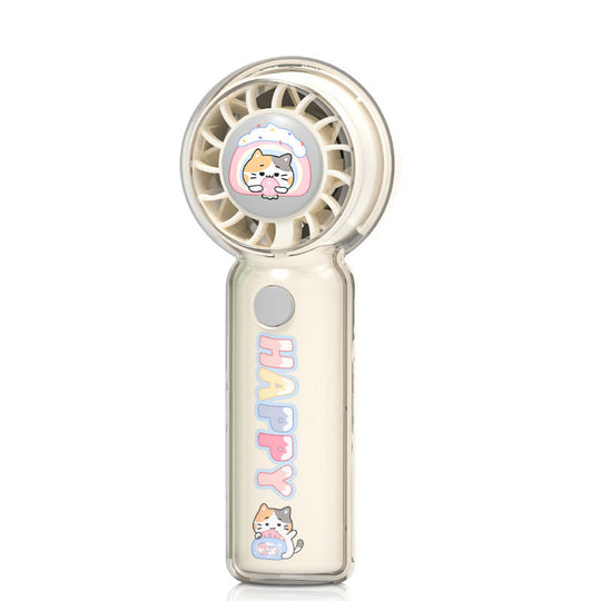 Ventilator portabil unisex cu design pisică și motor silențios 0