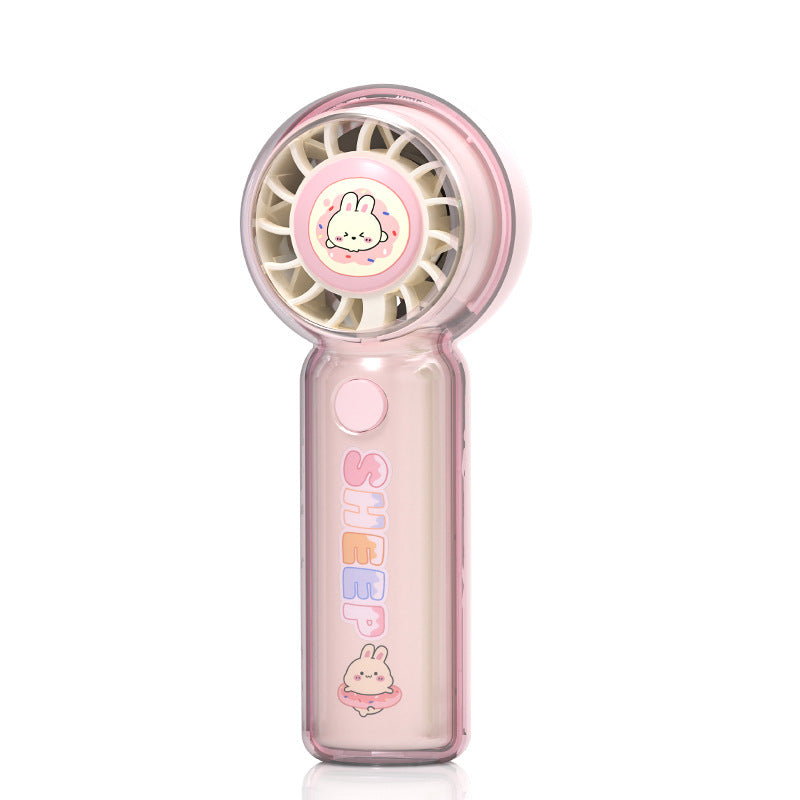 Ventilator portabil unisex cu design pisică și motor silențios 1