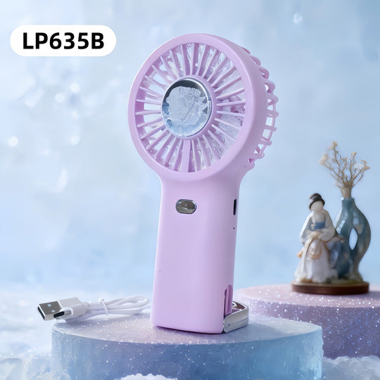 Ventilator portabil unisex cu funcție de ceață și încărcare USB 8