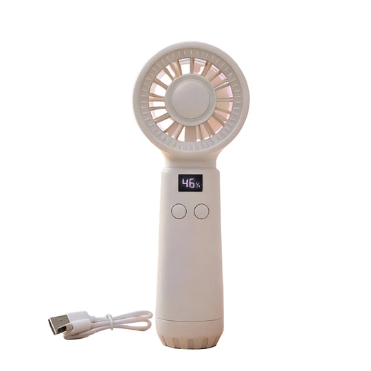 Ventilator portabil unisex cu funcție de umidificare și afișaj digital 0