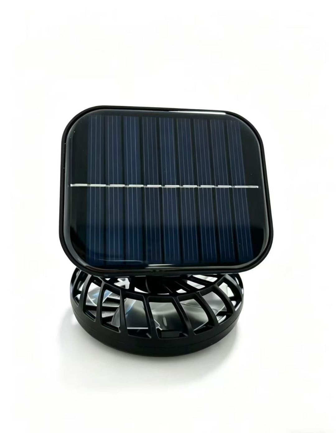 Ventilator portabil unisex cu panou solar integrat pentru utilizare outdoor 0