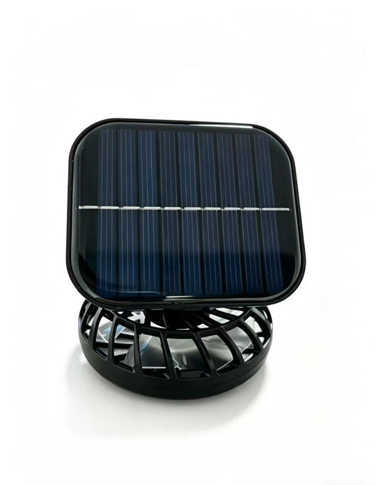 Ventilator portabil unisex cu panou solar integrat pentru utilizare outdoor 0