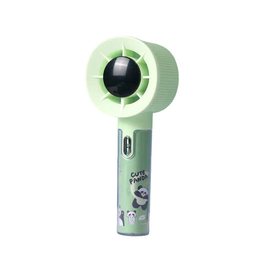 Ventilator portabil unisex cu umidificator integrat și design panda 0