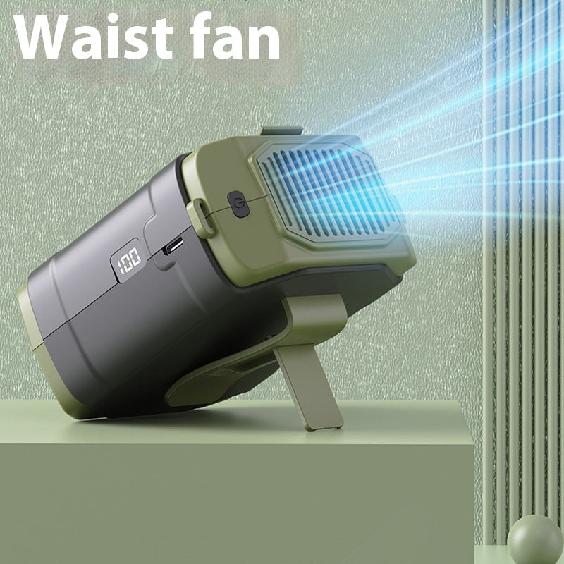 Ventilator unisex compact cu talie și picior reglabil 0