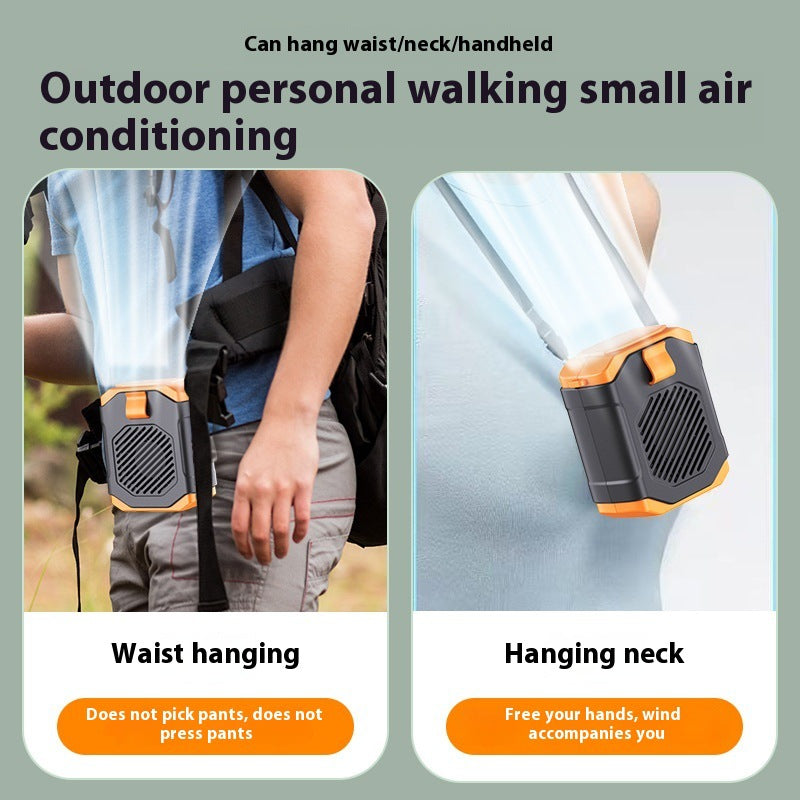 Ventilator unisex compact cu talie și picior reglabil 3