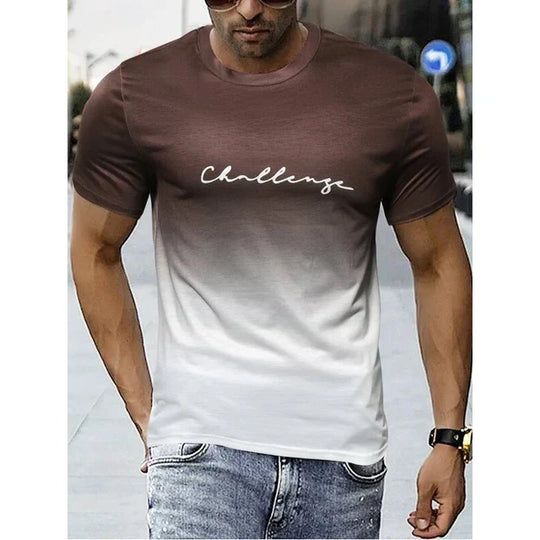 Variant image for Herre T-shirt Vintage Gradient 100% Bomuld-32