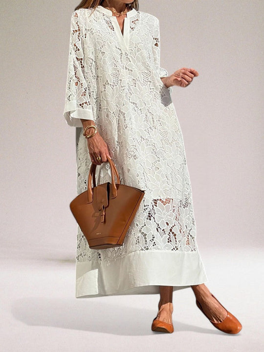 Vrouwen Kanten Jurk Tijdloze Elegantie 4